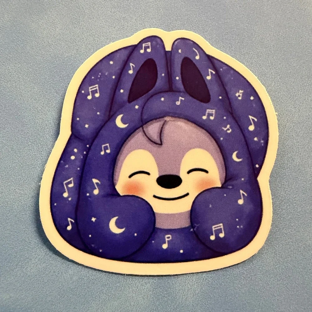 Stray Kids Inspired Skzoo Cuddly Wolfchan Stickers